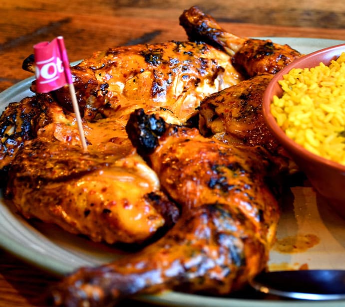 Treat yourself to peri peri chicken from Just Chicken